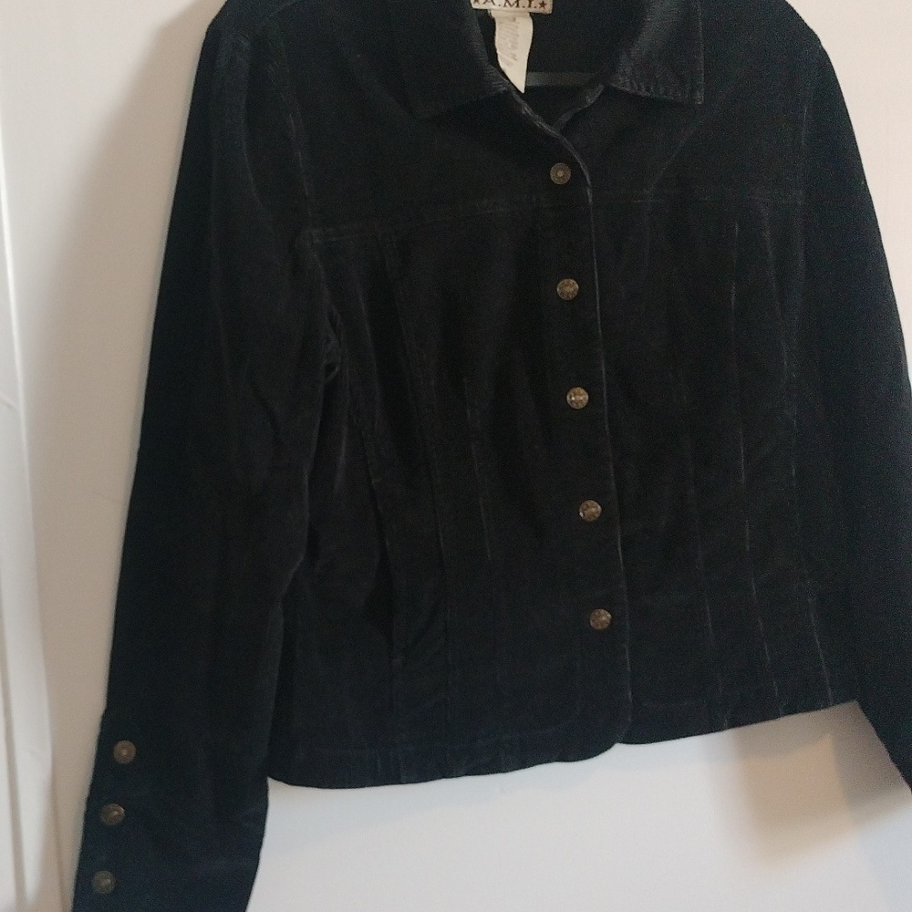 A.M.I womens snap buttons jacket size S. - Picture 4 of 13